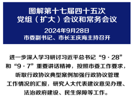 解讀：市政府召開黨組（擴大）會議和常務(wù)會議